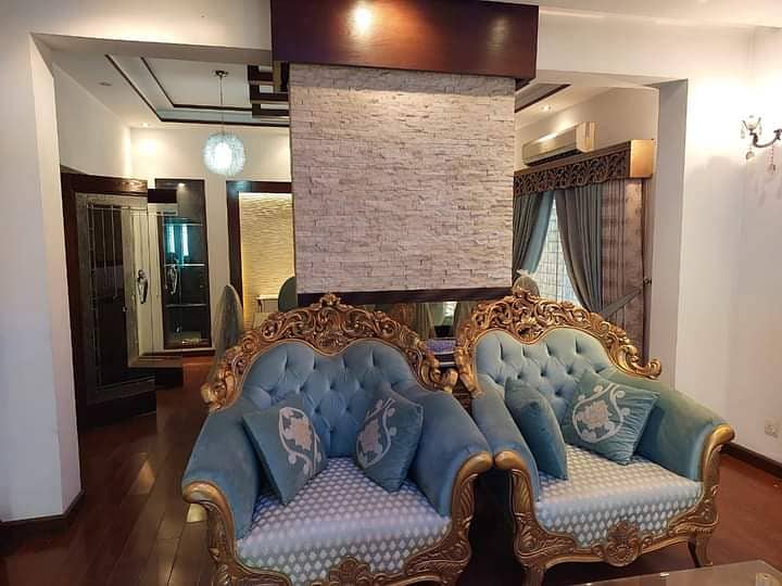 D H A Lahore 1 Kanal Mazhar Munir Design House With Fully Furnished With 100% Original Picture Available For Rent 47