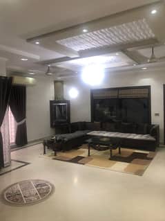 D H A Lahore 1 kanal Owner Build Design House Fully Furnished with 100% Original pics available for Rent