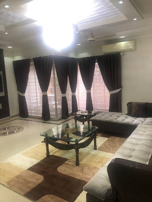 D H A Lahore 1 kanal Owner Build Design House Fully Furnished with 100% Original pics available for Rent 3