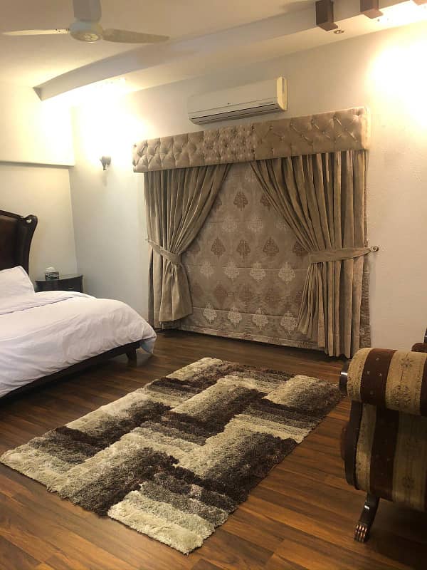 D H A Lahore 1 kanal Owner Build Design House Fully Furnished with 100% Original pics available for Rent 5