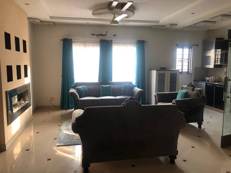 D H A Lahore 1 kanal Owner Build Design House Fully Furnished with 100% Original pics available for Rent 25