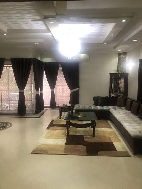 D H A Lahore 1 kanal Owner Build Design House Fully Furnished with 100% Original pics available for Rent 38
