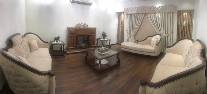 D H A Lahore 1 kanal Owner Build Design House Fully Furnished with 100% Original pics available for Rent 40