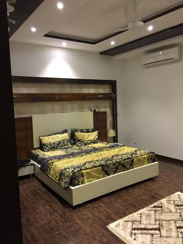 DHA Lahore 1 Kanal Owner Build Design House Full Furnished With Swimming Pool With100% Original Pics Available For Rent 0