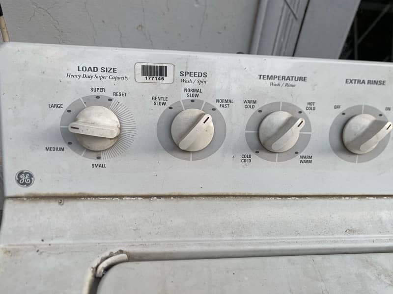 Generel electric washing machine 1