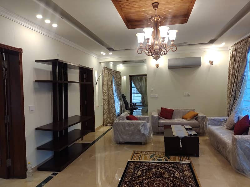 D H A Lahore 1 Kanal Brand New Owner Build Design House Fully Furnished Full Basement With 100% Original Pics Available For Rent 13