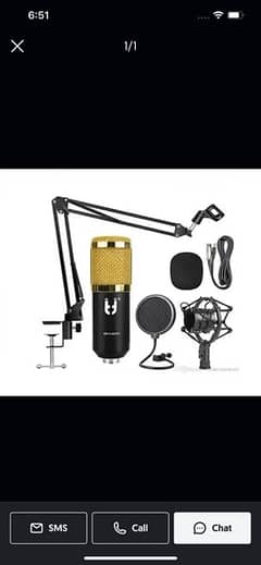 BM800 Microphone Full kit