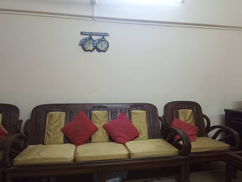 2 Bed 1 Drawing And Lounge Space 4th Floor North Nazimabad Blocl G (Boundary Wall Project/Car Parking/ Security Guard Facility/24 Hours Sweet Water/Pray Area. (Muskan Estate & Marketing 03333659396) 6