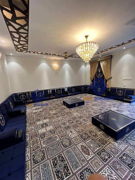 Arabic Majlis | Curtains | Rugs | Carpet | Sofa set 18