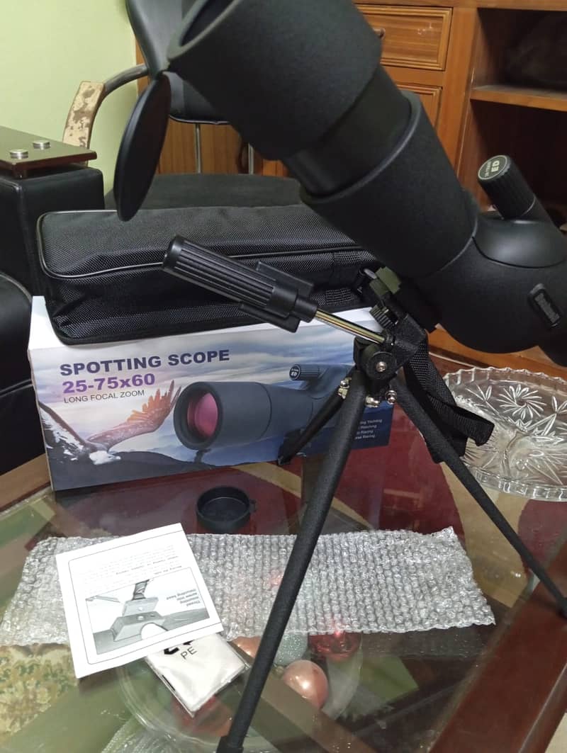 Bushnell 25-75x50 Binocular TeleScope Spotting Scope for long zoom 0