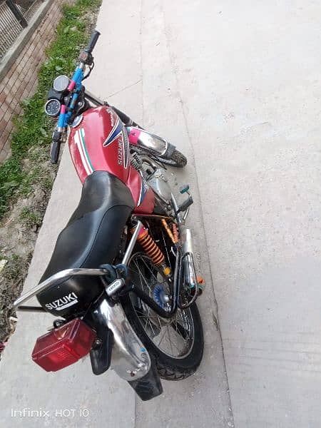 Suzuki bike Rawalpindi Number 9