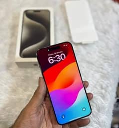 iphone 15pro max 256 GB 03356483180 My Whatsapp number