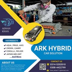 Toyota Prius, Aqua, Axio Hybrid battery. Hybrids batteries and ABS