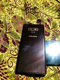 Samsung note 9 imei change pta apprroved 6/128 dual sim with pen