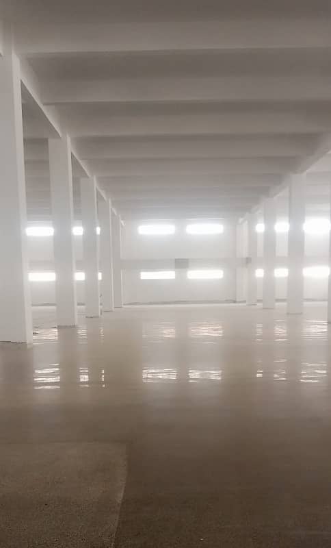 65000 sq. ft. Neat and clean Warehouse available for rent in Sunder industrial Estate Lahore 7