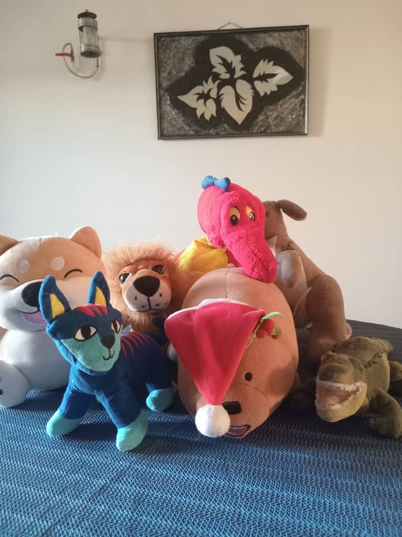 7 Toy Plushies for SALE!! Imported plushies from Germany and Thailand! 1
