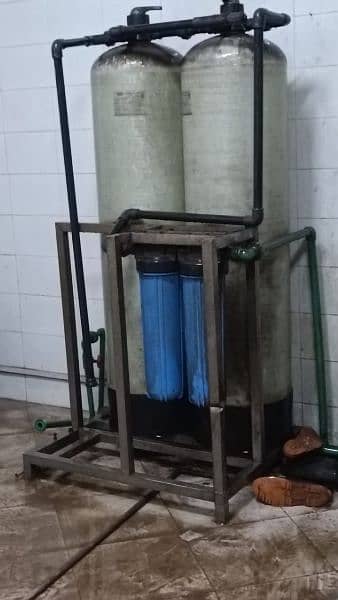filtration plant for service station 0
