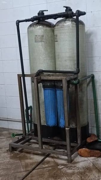 filtration plant for service station 1