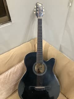 medium size acoustic guitar