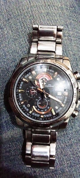 casio edifice efr523D crono watch original 4