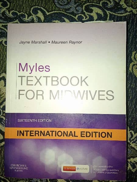 Myles TEXTBOOK FOR MIDWIVES SIXTEEN EDITION INTERNATIONAL EDITION 1