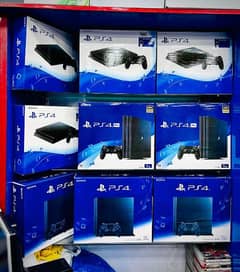 playstation 4 fat + slim + pro available now
