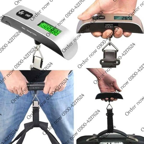 Luggage Scale 50kg/10g Digital Electronic Travel Weighs Portable 4