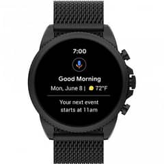 Fossil Gen 6 44mm Touchscreen Smart Watch for Men with Alexa Built-In