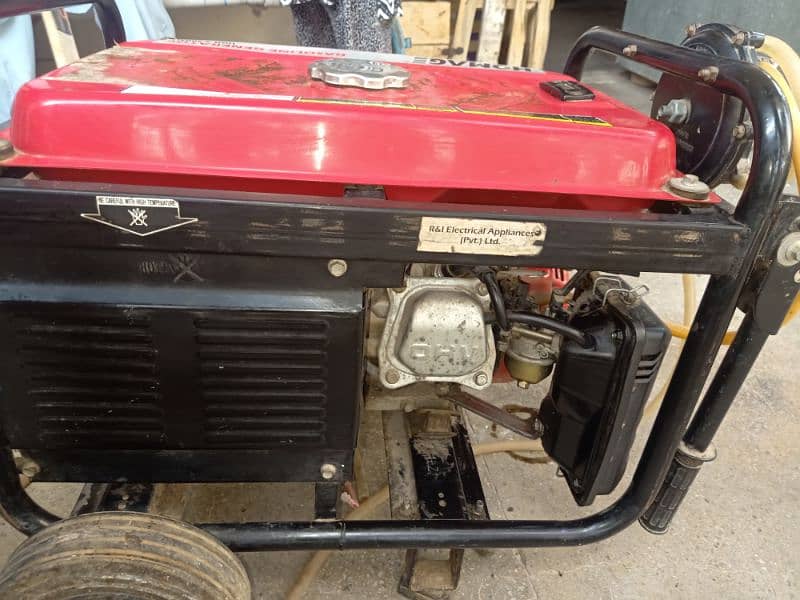 Homage 2.5Kva Generator With original Gas kit 2