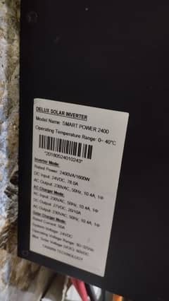 deluxe 2400va/1600w solar inverter for sale voltronic board