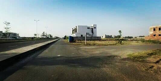 1 KANAL PLOT FOR SALE IN DHA PHASE 9 PRISM BLOCK C ALL DUES CLEAR CARPET ROAD 2
