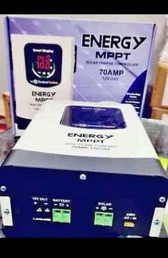 Energy mppt charge controller hybrid 70 amp