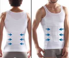 Slim n Lift Body Shaper Vest for Men (Black / White) Cash on Delivery