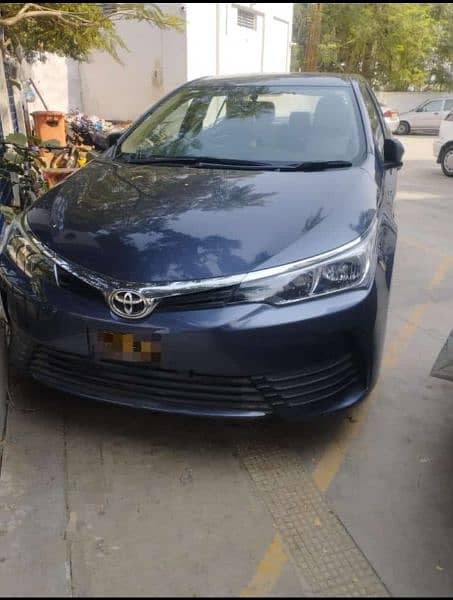 Toyota Corolla GLI 1.3 in good condition. Only Available till tomorrow. 6