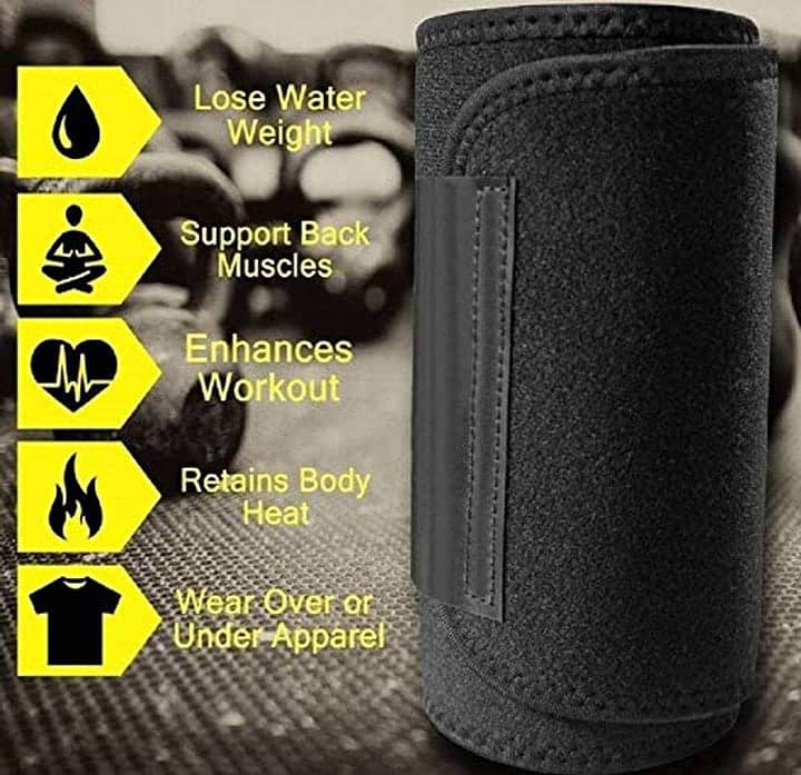 Original Sweat Belt For Men Women Unisex Premium Waist Tummy Trimmer 1