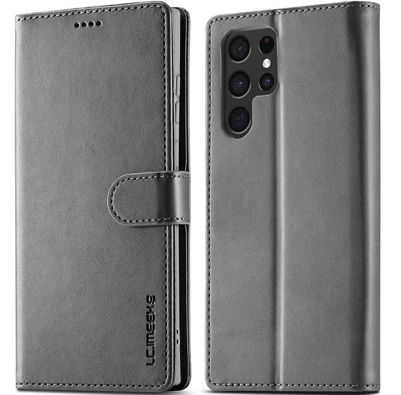 Samsung Galaxy S22 Ultra 5G Case Premium PU  Leather 1