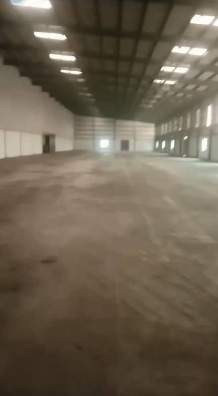 25000 sq. ft. Neat and clean Warehouse available for rent in Sunder industrial Estate Lahore 4