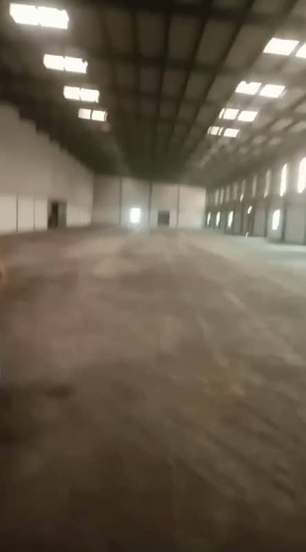 25000 sq. ft. Neat and clean Warehouse available for rent in Sunder industrial Estate Lahore 5
