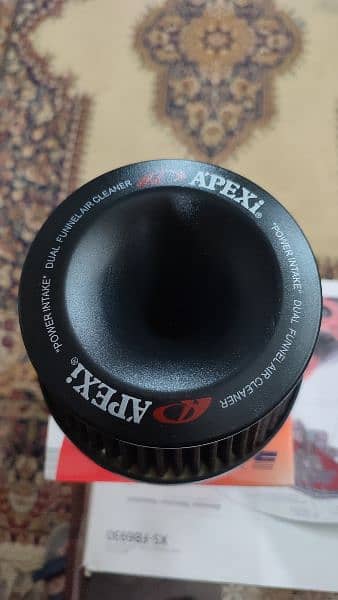apexi dual funnel air intake 1