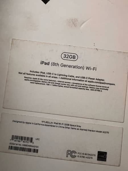 iPad 8th Gen 64GB Space Gray 1