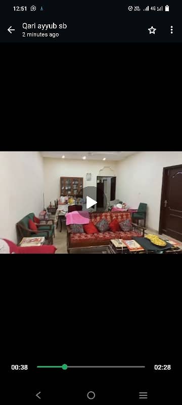 MODEL TOWN LINK ROAD PGECHS SOCIETY 15 MARLA LOWER PORTION FOR RENT 3 BED 3 BATH MARBLE TILED FLOUR
FAMILY,OFFICE 5