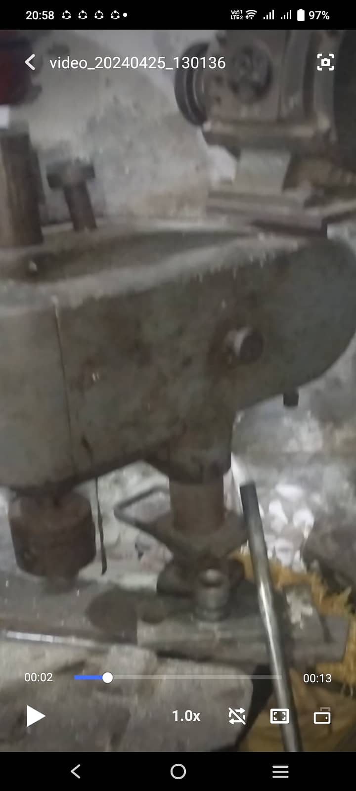 Drill and tapping machine 2