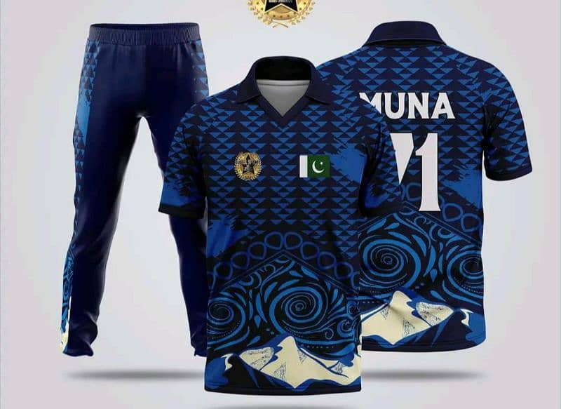 sublimation trousers shirts and cap 4