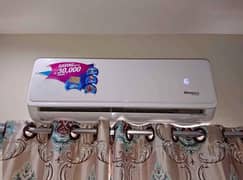 Haier AC DC Inverter 1.5ton Contact WhatsApp number 03326528097
