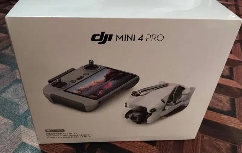 DJI MINI 4 PRO with fly more combo 3