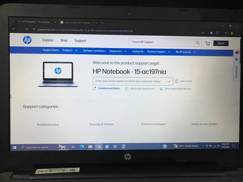 HP Notebook - Intel CORE i3, 5th Generation, 2 GHz & 2 Cores 10
