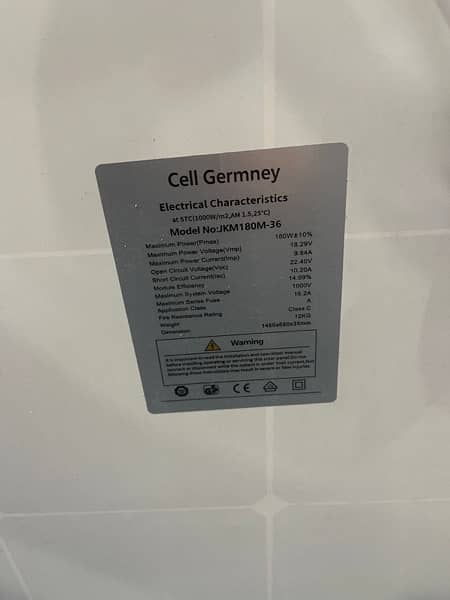 Cell Germany 180W Solar Panel 3
