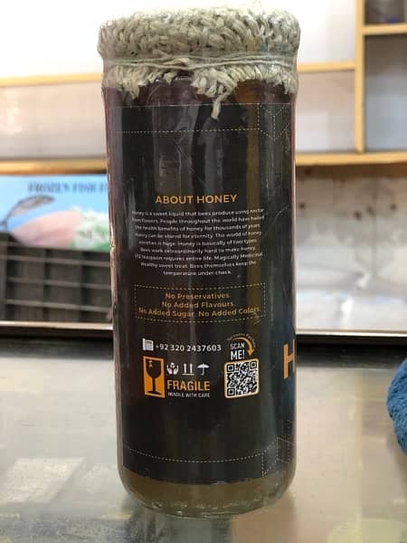 FATHI Natural Honey -1Kg  100% Pure Acacia,Palosa Honey Export Quality 2
