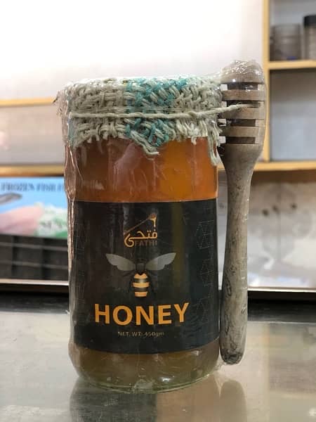 FATHI Natural Honey -1Kg  100% Pure Acacia,Palosa Honey Export Quality 5