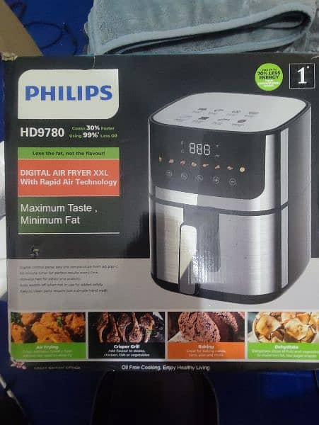 philips Air Fryer HD 9780 , 5L 0
